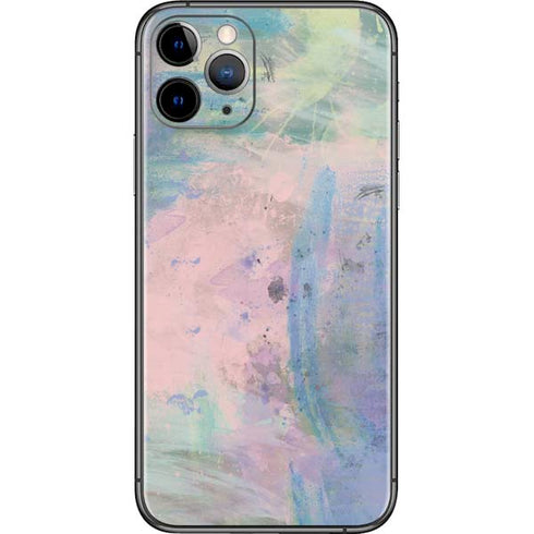 Rose Quartz & Serenity Abstract iPhone 11 Pro Skin